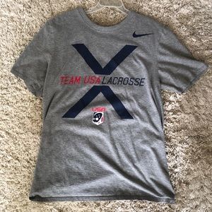 Team USA Lacrosse Graphic Tee Shirt
